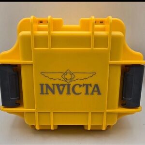 Invicta Yellow and Black Watch Case